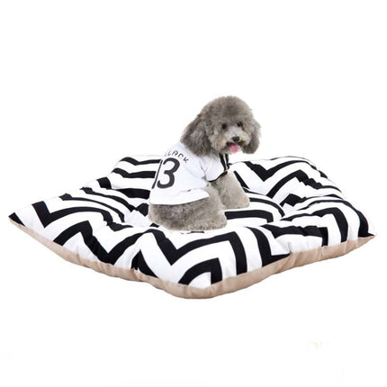 Pet Tent Sleeping Mat Dog Bed, Specification: Medium 45cm(Navy Star)-garmade.com