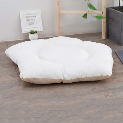 Pet Tent Sleeping Mat Dog Bed, Specification: Medium 45cm(Milk White)-garmade.com