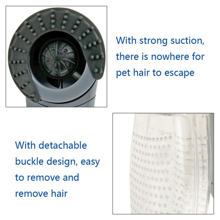 Pet Hair Suction Device Electric Massage Cleaning Vacuum Cleaner Pet Hair Sticking Device-garmade.com