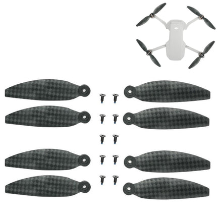 2 Pairs RCSTQ For DJI Mavic Mini Drone Carbon Fiber Propeller-garmade.com