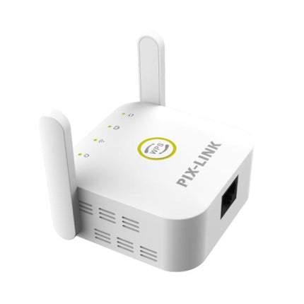 PIX-LINK WR22 300Mbps Wifi Wireless Signal Amplification Enhancement Extender, Plug Type:AU Plug(White)-garmade.com