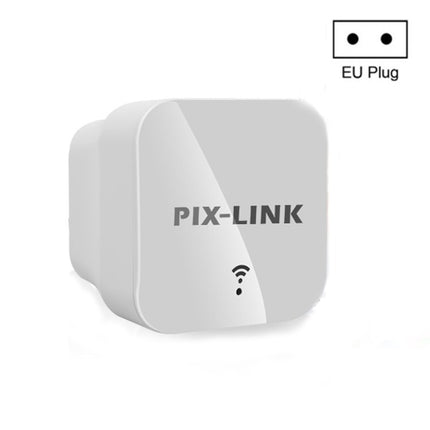 PIXLINK WR12 300Mbps WIFI Signal Amplification Enhanced Repeater, Plug Type:EU Plug-garmade.com
