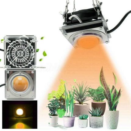 COB Plant Growth Light LED Vegetable Planting Succulent Light, Light:Sunligh(US Plug 110V)-garmade.com
