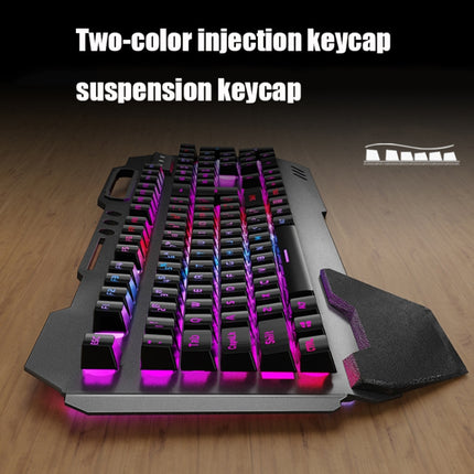 K680 RGB Rechargeable Gaming Wireless Keyboard and Mouse Set(White)-garmade.com