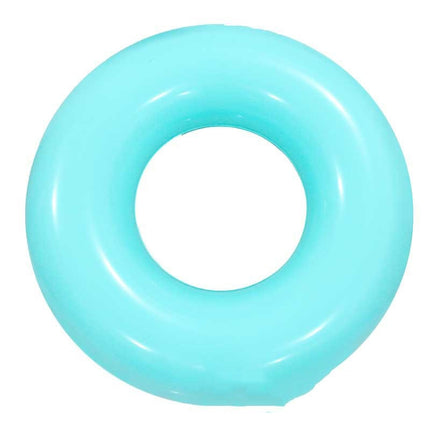 Blue Peacock Swimming Ring Adult Children Inflatable Seat Ring Lifebuoy, Size:90cm-garmade.com