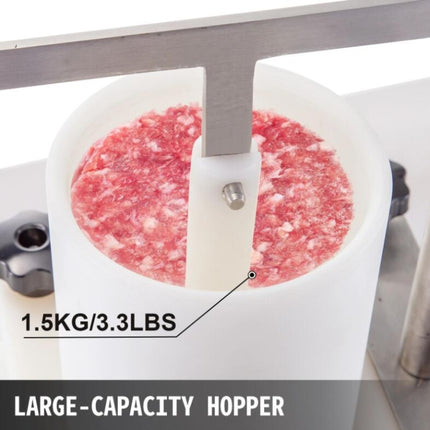 Hamburger Forming Machine Manual PE Hamburger Mould Machine Special Beef Pressing Machine-garmade.com