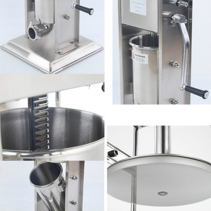 3L Manual Sausage Filling Machine Stainless Steel Sausage Filling Machine-garmade.com