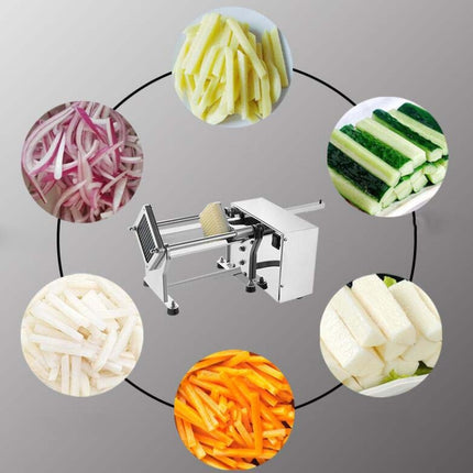 Electric Potato Chip Machine Household Stainless Steel Fruit and Vegetable Cutting Machine CN Plug-garmade.com