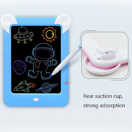LED Luminous Drawing Board Electronic Fluorescent Writing Board Children Light Painting Message Board(Pink)-garmade.com