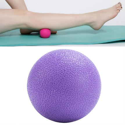 10 PCS Fascia Ball Deep Muscle Relaxation Plantar Acupoint Massage Fitness Mini Yoga Ball Massage Ball, Specification:Single Ball(Purple)-garmade.com