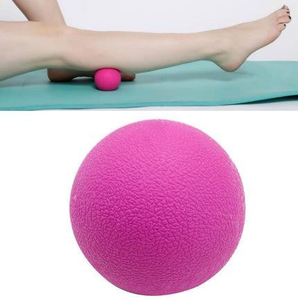 10 PCS Fascia Ball Deep Muscle Relaxation Plantar Acupoint Massage Fitness Mini Yoga Ball Massage Ball, Specification:Single Ball(Pink)-garmade.com