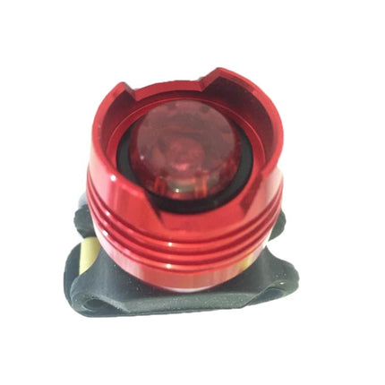Bicycle USB Charging Headlight Lighting Cycling Equipment, Color:White 2255 Light+Ruby Taillight-garmade.com