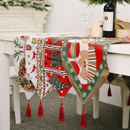 Creative Christmas Home Decoration Items Knitted Tablecloth Dining Table(Senior)-garmade.com