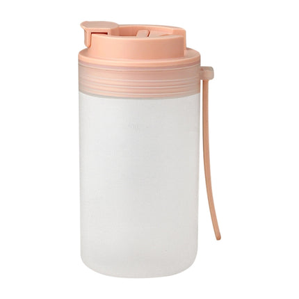 2 PCS Household Children Breakfast Cup Portable Large Capacity Water Cup With Scale(Coral Pink)-garmade.com