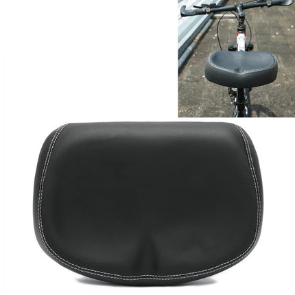 Bicycle Seat Mountain Bike Seat Cushion Shock Absorption no Nose Saddle Riding Equipment(Black)-garmade.com