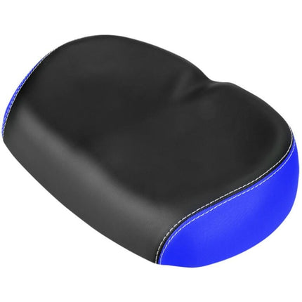 Bicycle Seat Mountain Bike Seat Cushion Shock Absorption no Nose Saddle Riding Equipment(Blue)-garmade.com