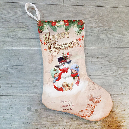 Christmas Stockings Pendant Christmas Decoration Gift Bag, Specification: Snowman-garmade.com