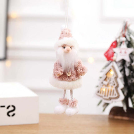 Christmas Decorations Creative Christmas Doll Pendant Mini Doll, Specification: Old Man-garmade.com