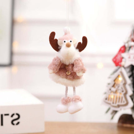 Christmas Decorations Creative Christmas Doll Pendant Mini Doll, Specification: Elk-garmade.com