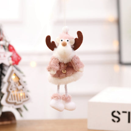 Christmas Decorations Creative Christmas Doll Pendant Mini Doll, Specification: Elk-garmade.com