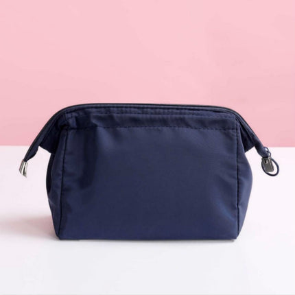 4 PCS Waterproof Cosmetic Bag Travel Portable Toilet Bag Multifunctional Storage Bag(Navy)-garmade.com