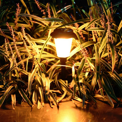 Solar Flame Dynamic Landscape Lamp LED Outdoor Garden Lawn Light-garmade.com