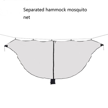 Separate Hammock Mosquito Net Outdoor Hammock Mosquito Cover And Not Include Hammock(Black)-garmade.com
