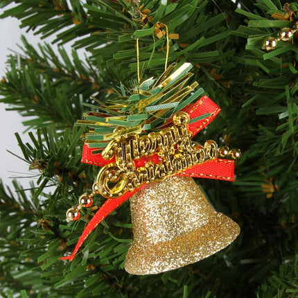 Colorful Glitter Bells Christmas Tree Accessories, Specification: Small-garmade.com