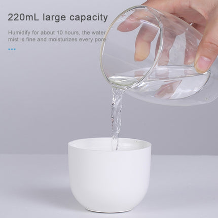 Disinfecting Humidifier USB Home Silent Bedroom Large Capacity Desktop Aroma Diffuser(White)-garmade.com