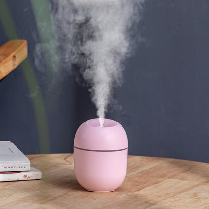 Disinfecting Humidifier USB Home Silent Bedroom Large Capacity Desktop Aroma Diffuser(Pink)-garmade.com