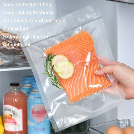 Food Vacuum Preservation Bag Grid Rice Packaging Vacuum Roll Bag, Size: 12x500cm-garmade.com
