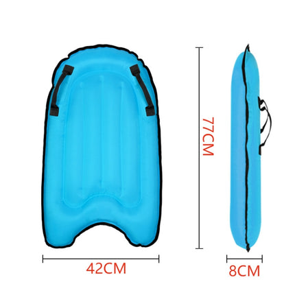 OMOUBOI SOFO00O3-H Inflatable Surfboard Children Swimming Buoyancy Bed Foldable Water Ski(Yellow)-garmade.com