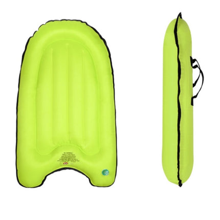 OMOUBOI SOFO00O3-H Inflatable Surfboard Children Swimming Buoyancy Bed Foldable Water Ski(Fluorescent Green)-garmade.com