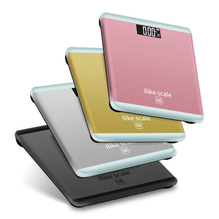ISCALE SE Human Body Intelligent Electronic Scale Household Weight Scale Adult Body Fat Scale(Rose Gold)-garmade.com
