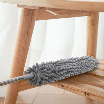 Retractable Dust Duster Chenille Desktop Sweeping Housework Cleaning Feather Duster, Colour: 1.4m-garmade.com