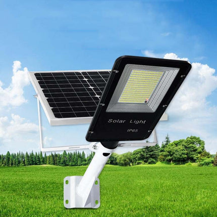 T4 204 LEDs Solar Street Light Outdoor Waterproof Road Lighting Smart Street Light with Remote Control-garmade.com
