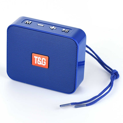 T&G TG166 Color Portable Wireless Bluetooth Small Speaker(Blue)-garmade.com