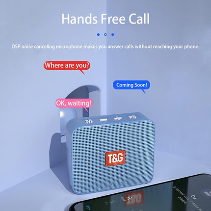 T&G TG166 Color Portable Wireless Bluetooth Small Speaker(Blue)-garmade.com