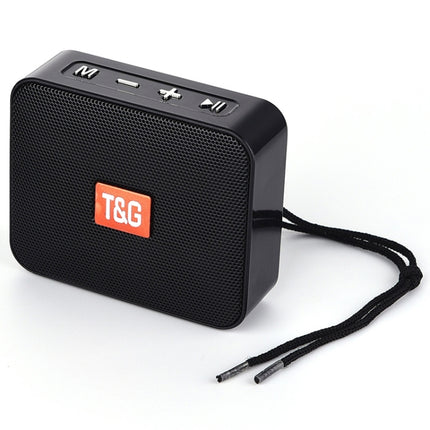 T&G TG166 Color Portable Wireless Bluetooth Small Speaker(Black)-garmade.com