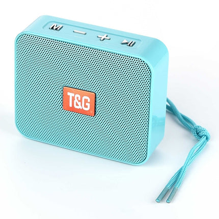 T&G TG166 Color Portable Wireless Bluetooth Small Speaker(Green)-garmade.com