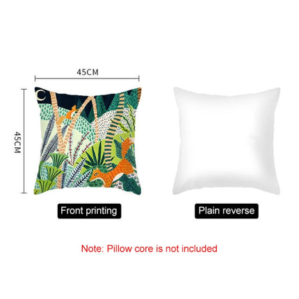 2 PCS Summer Light and Soft Pillow Peach Skin Pillowcase(T-60040-01)-garmade.com
