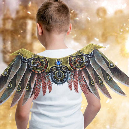 Halloween Carnival Stage Dress Up Props Adult Children Cosplay Punk Blade Wings, Style:Chlid-garmade.com