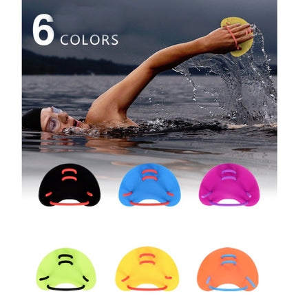 Swimming Webbed Adult Children Freestyle Stroke Swimming Equipment, Size:M(Pink)-garmade.com