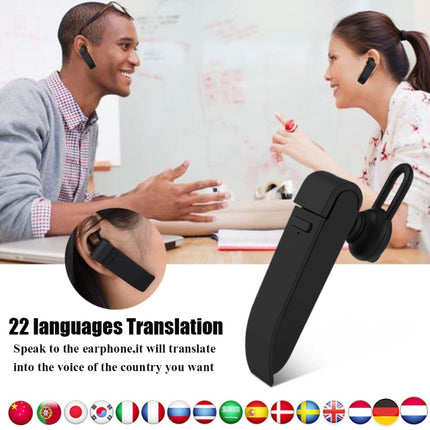Portable Smart Voice Translator Bluetooth Instant Voice Translator Real-time Travel Business Translator Support 22 Languages-garmade.com