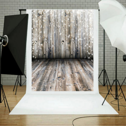 1.5m x 2.1m Photo Studio Venue Layout Wooden Board 3D Studio Background Cloth-garmade.com