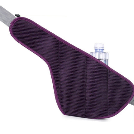 Multifunctional Outdoor Sports Water Bottle Running Waist for Men Women As Fanny Pack Bum Bag(Purple)-garmade.com