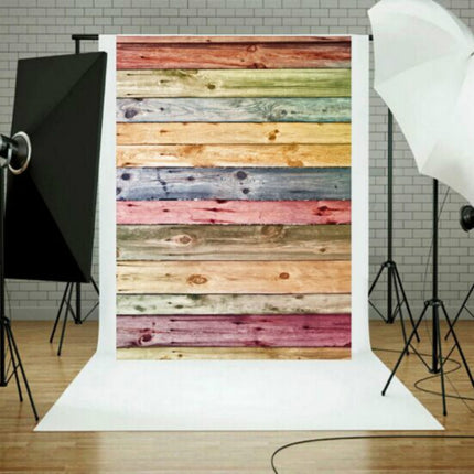 Photo Studio Prop Wood Grain Background Cloth, Size:1.5m x 2.1m(1100)-garmade.com