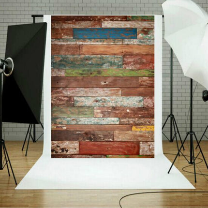 Photo Studio Prop Wood Grain Background Cloth, Size:1.5m x 2.1m(0041)-garmade.com