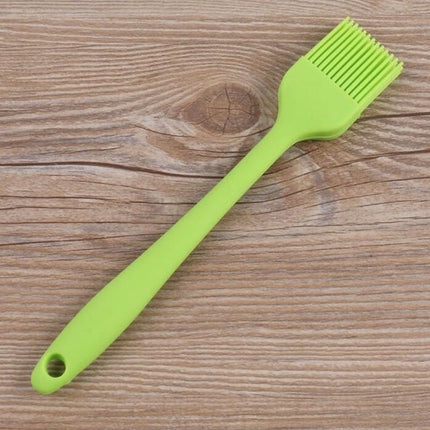 5 PCS Silicone Brush Baking BBQ Oil Brushes Barbeque Tools for Kitchen Tool(green)-garmade.com