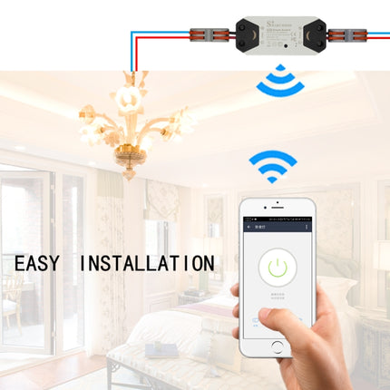 DIY WiFi Smart Light Switch Timer Universal Breaker Wireless Remote Control Works with Alexa Google Home Smart Home Automation-garmade.com